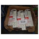 12-6 outlet power strips(box was wet )