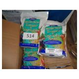 12-4lb bags of veggie food