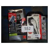 2 electric shavers