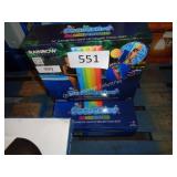 2 lighted pool floats