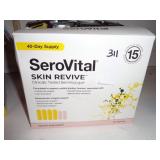 serovital 40 day skin revive (display)