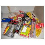 asst fishing lures (display)