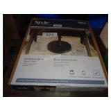 black finish umbrella base