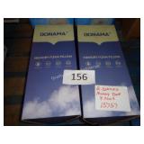 2-donama memory foam pillows