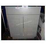 gray bathroom vanity