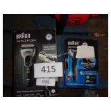 2 electric shavers