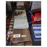 4-26.62sq ft boxes of cali vinyl flooring w mat