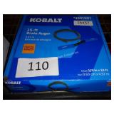 kobalt 15ft drain auger