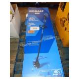 kobalt 40v string trimmer (batt/ch in office)