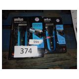 2 braun electric shavers