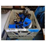 crate of 6pc kobalt tool set (batt/ch in office)