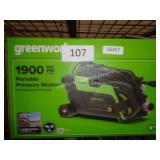 greenworks 1900psi pressure washer
