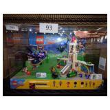 lighted lego super hero girls display