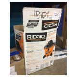 1 CTN RIDGID 12 GAL SHOP VAC