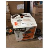 1 CTN RIDGID 9 GAL SHOP VAC
