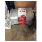 1 LOT 3PC STORAGE BIN SET