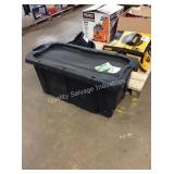 1 LOT HD ROLLING STORAGE TOTE