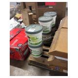 1 LOT CARPET TILE & PAD ADHESIVE