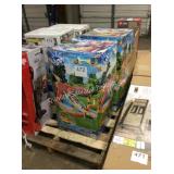 1 LOT 2 INFLATABLE WATER SLIDES