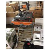 1 LOT RIDGID TABLE SAW