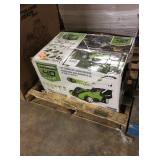 1 LOT GREENWORKS 40V PUSH MOWER