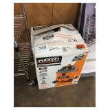 1 LOT RIDGID WET DRY VAC
