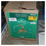 8ft leaping deer