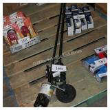 2 tiki torches
