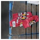 3 asst size shirts