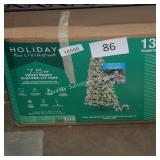 7.5ft frost berry slim pre-lit tree