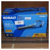 kobalt blower (batt/chg in office)