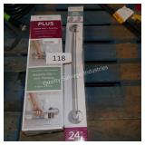 2 bathroom grab bars