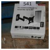 full motion mount for up to 25in monitor