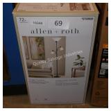 72in 3 light floor lamp