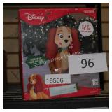 lighted lady blow up 3ft