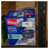 ocedar rinse clean spin mop system