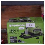 greenworks 1800psi pressure washer