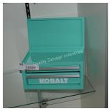 kobalt mint green mini toolbox - dented (display)
