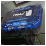 kobalt 100pc impact drill bit set (display)
