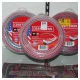3 craftsman 250ï¿½ trimmer line (display)