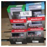 4 kwikset door locks