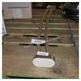 dual mount double curved shower rod