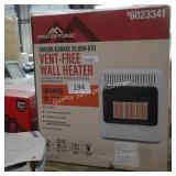 vent free wall heater