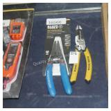 2 klein tools wire strippers (display)