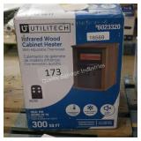 infrared wood cabinet heater