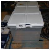 100qt storage tote w lid