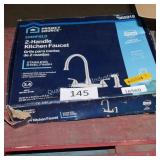 2 handle kitchen faucet