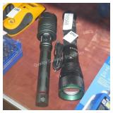 2 led flashlights (display)