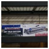 barwalt 20ï¿½ tile cutter