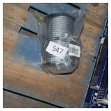 winch cable on reel